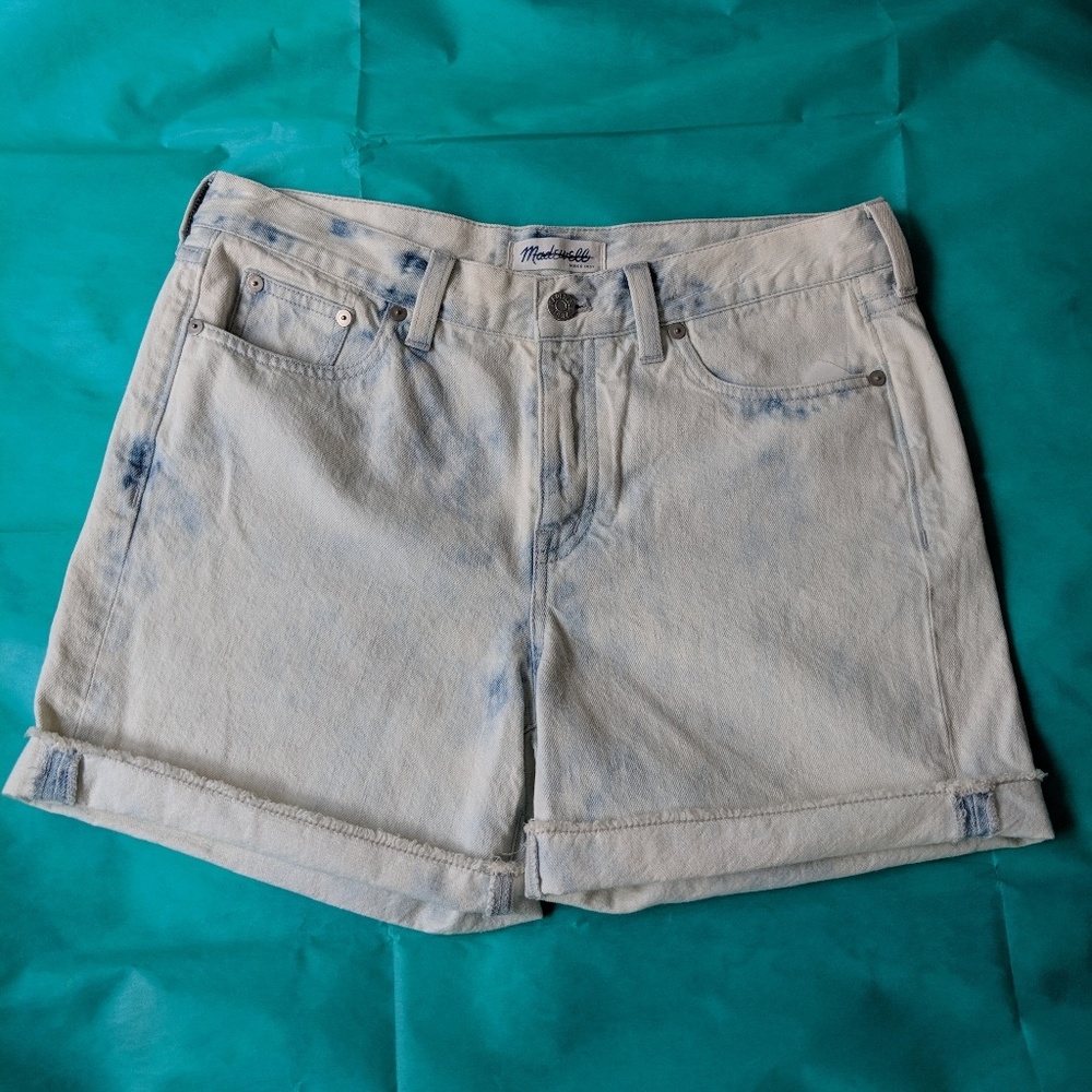 Madewell acid wash shorts sz 27